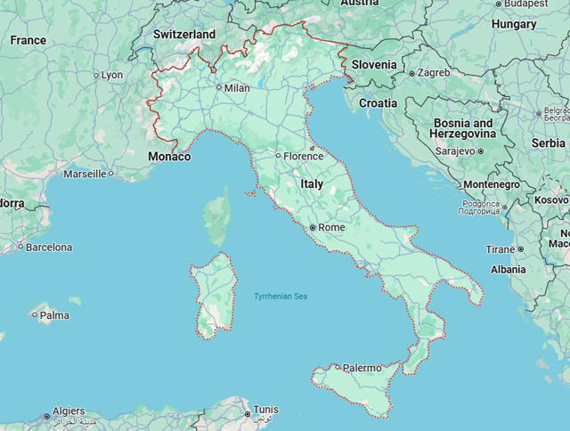 Вантажні перевезення бусом Італія - Суми