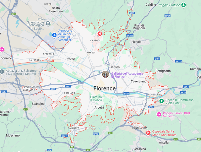 Вантажні перевезення бусом Флоренція - Україна