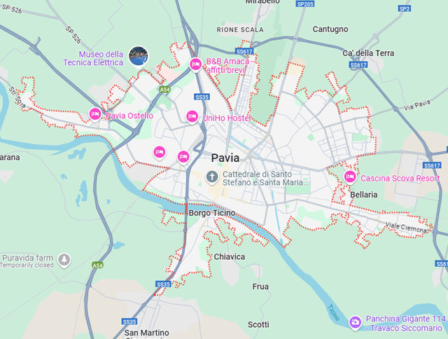 Вантажні перевезення бусом Павія - Україна