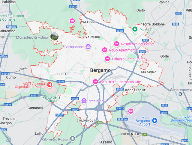 Вантажні перевезення бусом Бергамо - Україна