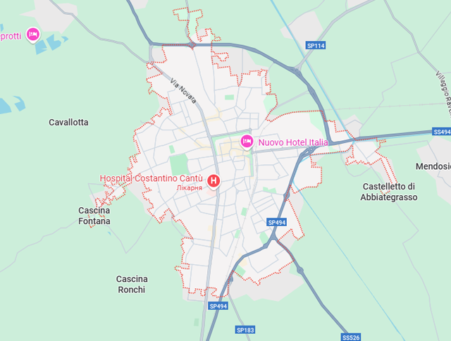 Вантажні перевезення бусом Аббіатеграссо - Україна