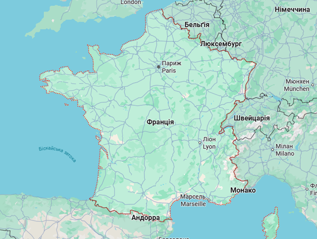 Грузовые перевозки бусом Франция - Украина