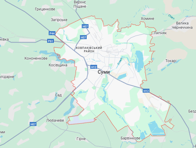 Вантажні перевезення бусом Суми - Хорватія