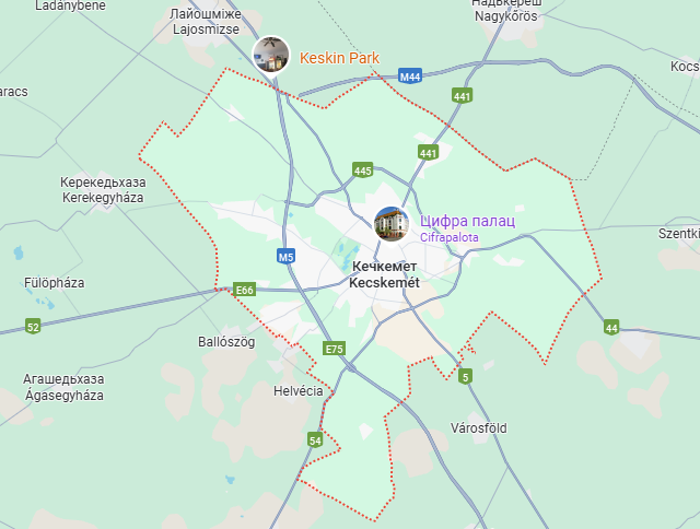 Грузовые перевозки бусом Кечкемет - Украина